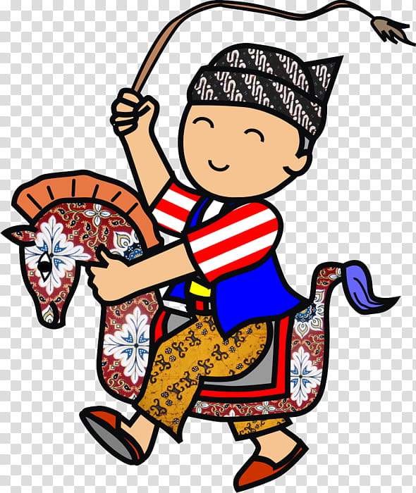 Dance Logo, Kuda Lumping, Horse, Kuda Sembrani, Jathilan, Culture, Reog, Cartoon transparent background PNG clipart