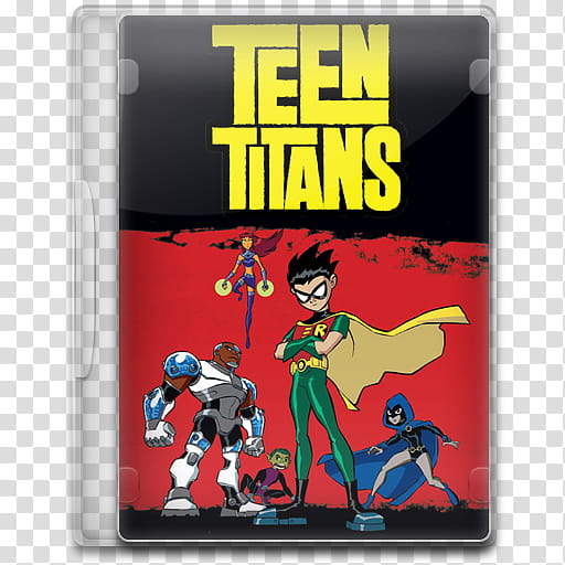 TV Show Icon Mega , Teen Titans, Teen Titans TV series cover transparent background PNG clipart