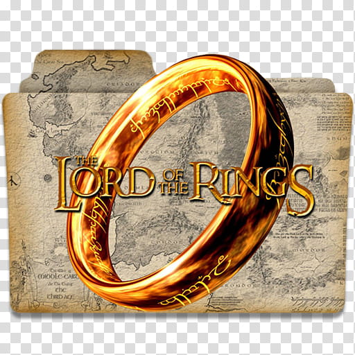 Lord of The Rings Collection Folder Icon , ICON, The Lord of the Rings transparent background PNG clipart