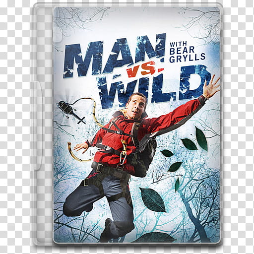 TV Show Icon Mega , Man vs Wild, Man vs Wild DVD ase transparent background PNG clipart