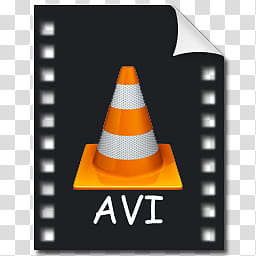 Stilrent Icon Set , AVI, VLC, AVI file extension art transparent background PNG clipart