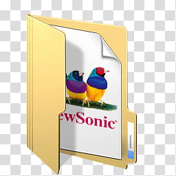 Windows Live For XP, Viewsonic folder illustration transparent background PNG clipart