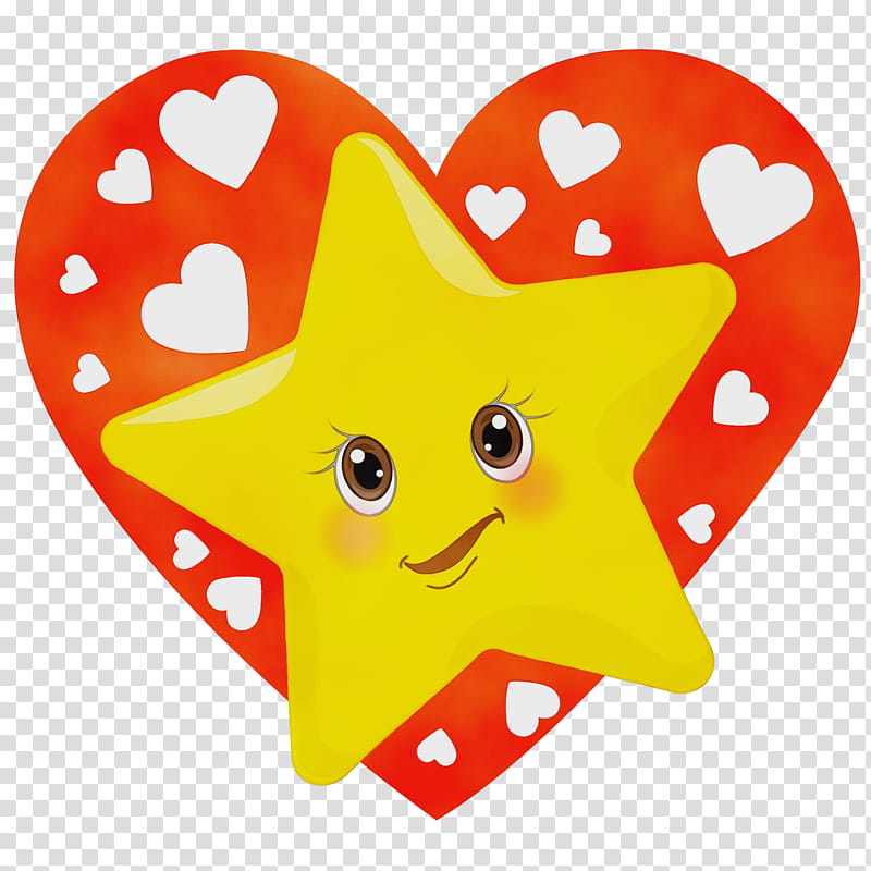 Iphone Heart Emoji, Emoticon, Apple Color Emoji, Star, Sticker, Discord, Yellow transparent background PNG clipart