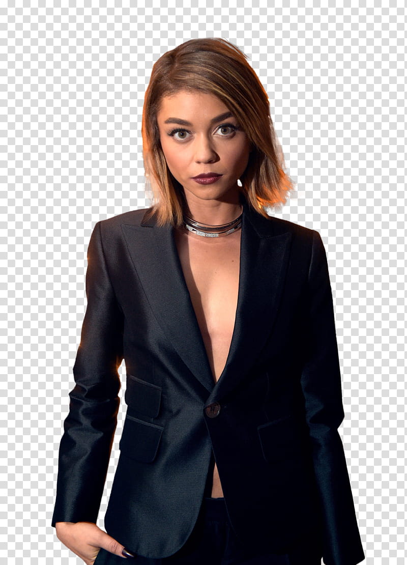 Sarah Hyland ,  transparent background PNG clipart