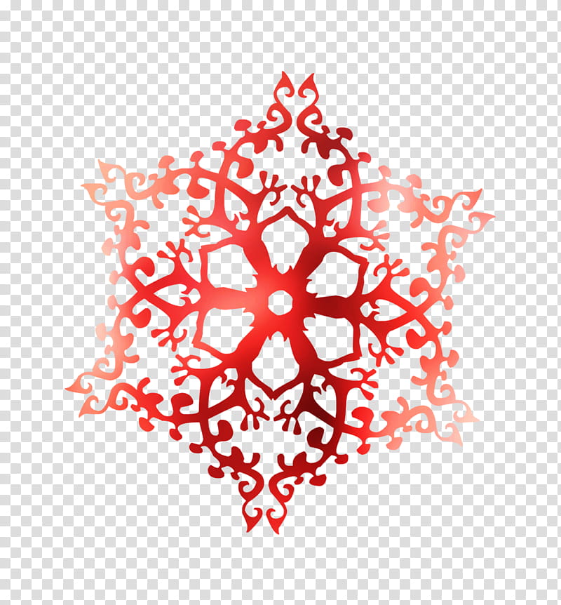 Christmas, Snowflake, Red, Christmas, Orange, Purple, Blue, Symmetry transparent background PNG clipart
