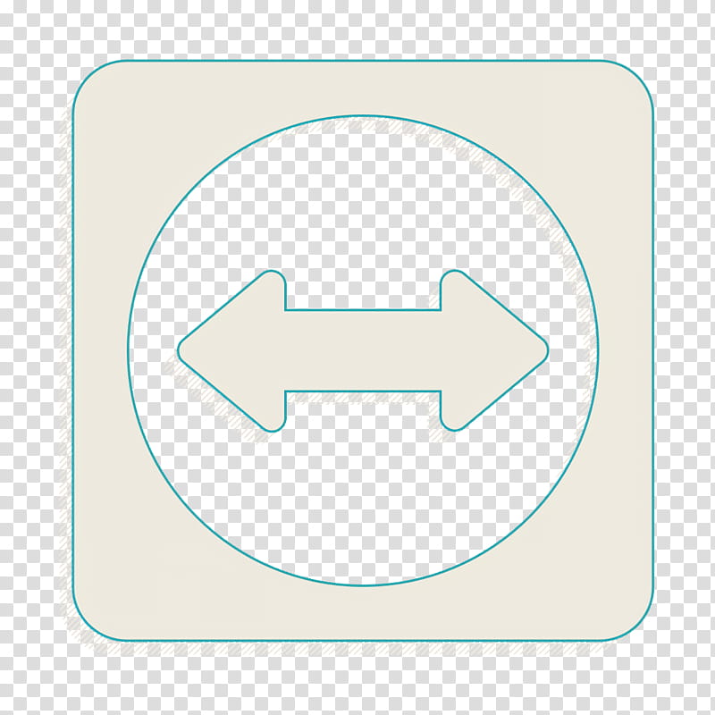 logo icon media icon social icon, Teamviewer Icon, Square, Symbol, Circle, Computer Icon, Rectangle transparent background PNG clipart