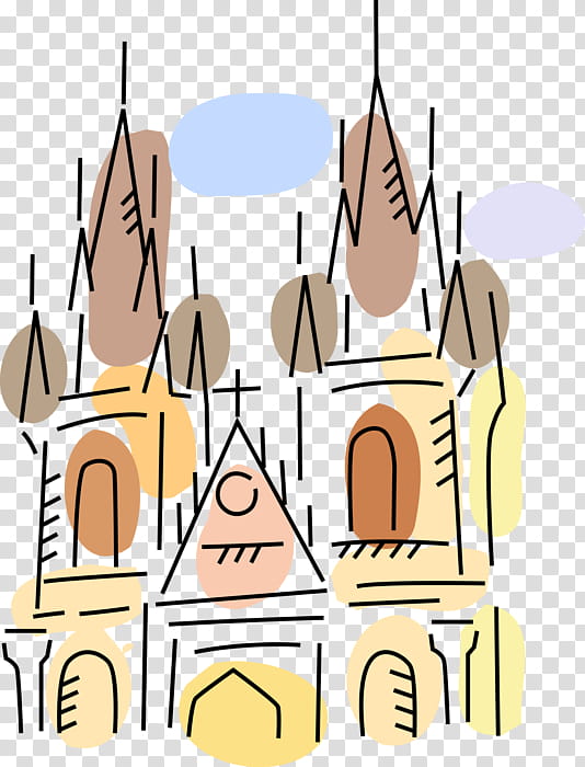 Castle, Church, Cathedral, Building, Worship, Religion, Folk Art, Steeple transparent background PNG clipart