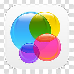 iOS  Alt Icons, Game Center transparent background PNG clipart