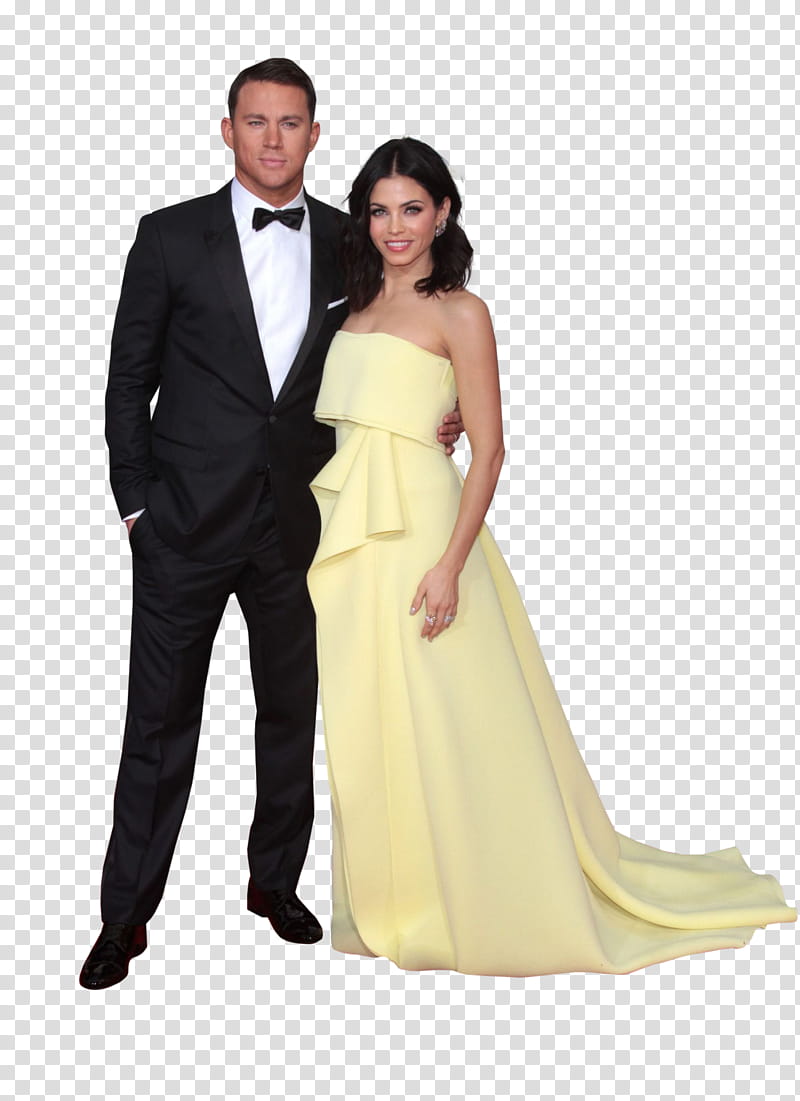 Channing and Jenna Tatum transparent background PNG clipart