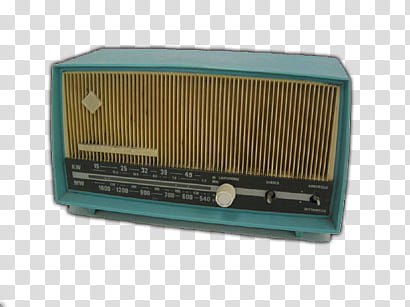 Retro , antique green and brown transition radio transparent background PNG clipart