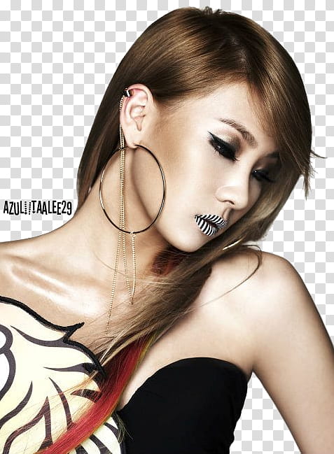 Lee Chae Rin CL ne transparent background PNG clipart