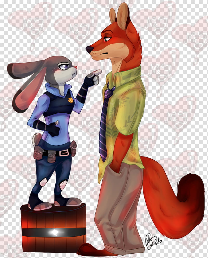 Nick And Judy Zootopia transparent background PNG clipart