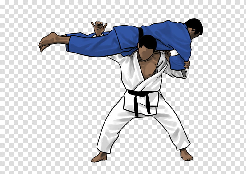 Karate Clothing, Judo, Dobok, Martial Arts, Taiso, Jujutsu, THROW, Kata Guruma transparent background PNG clipart