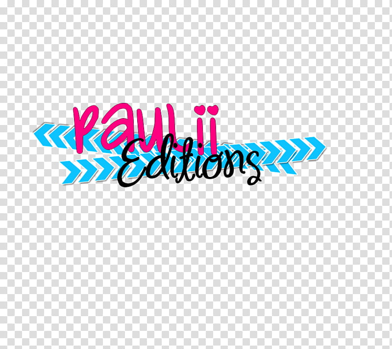 Texto Pauli editions transparent background PNG clipart
