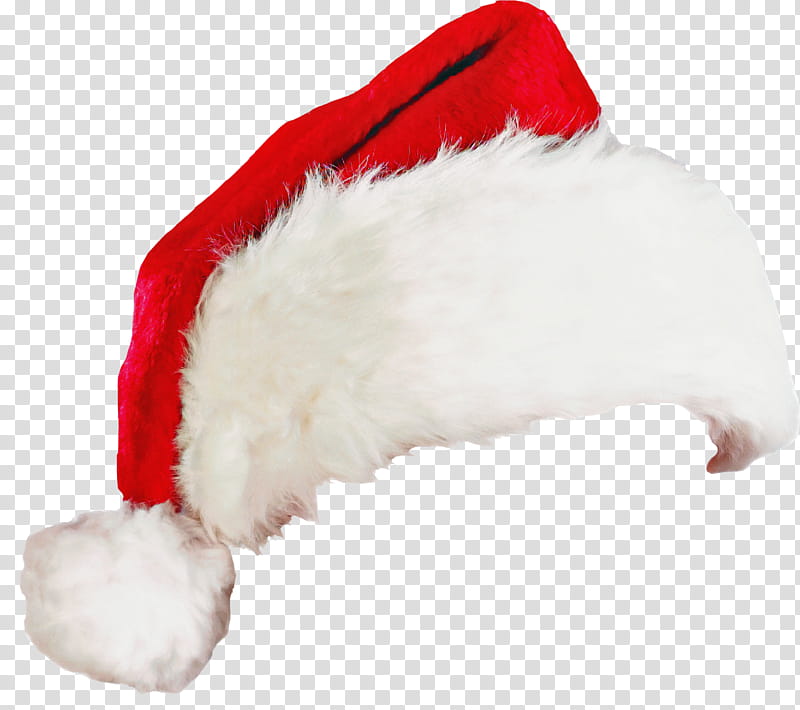 Santa claus, Fur, Costume Accessory, Cat Toy, Costume Hat, Cap transparent background PNG clipart