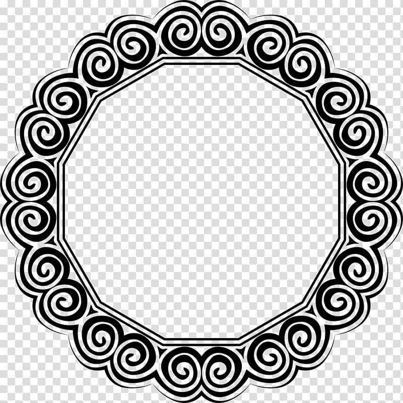 Circle Design, Folklore, Black And White
, Folk Art, Ornament, Oval, Line Art, Visual Arts transparent background PNG clipart