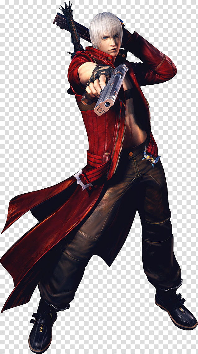 Devil May Cry 5 Dante Deluxe Key Art Render PNG by VigoorDesigns