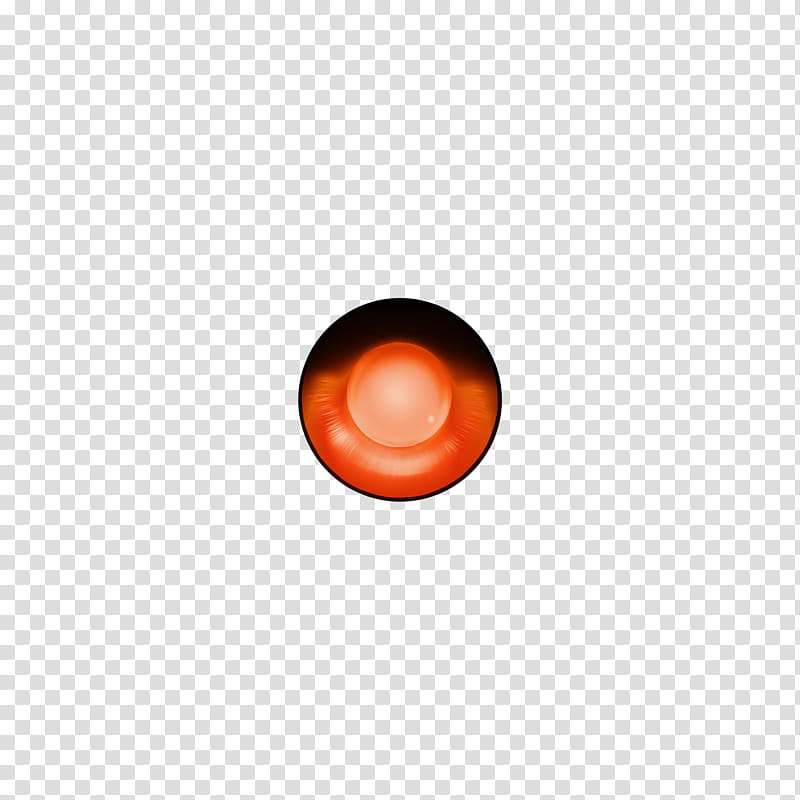 Eye Tex Style , orange LED light turned on transparent background PNG clipart