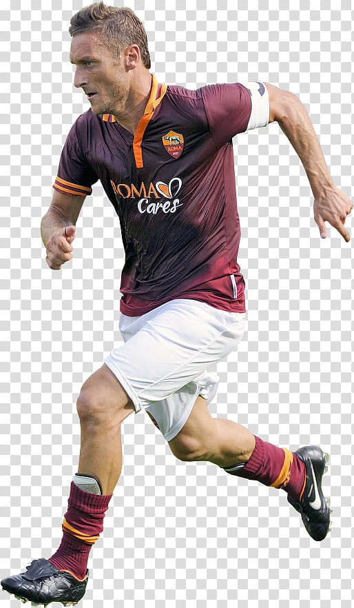 Soccer Ball, Francesco Totti, Italy, Team Sport, Shoe, Football Player, Sports, Footwear transparent background PNG clipart