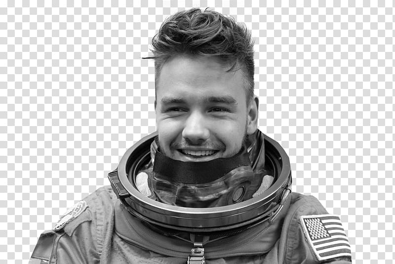 One Direction, Liam Payne wearing astronaut suit transparent background PNG clipart
