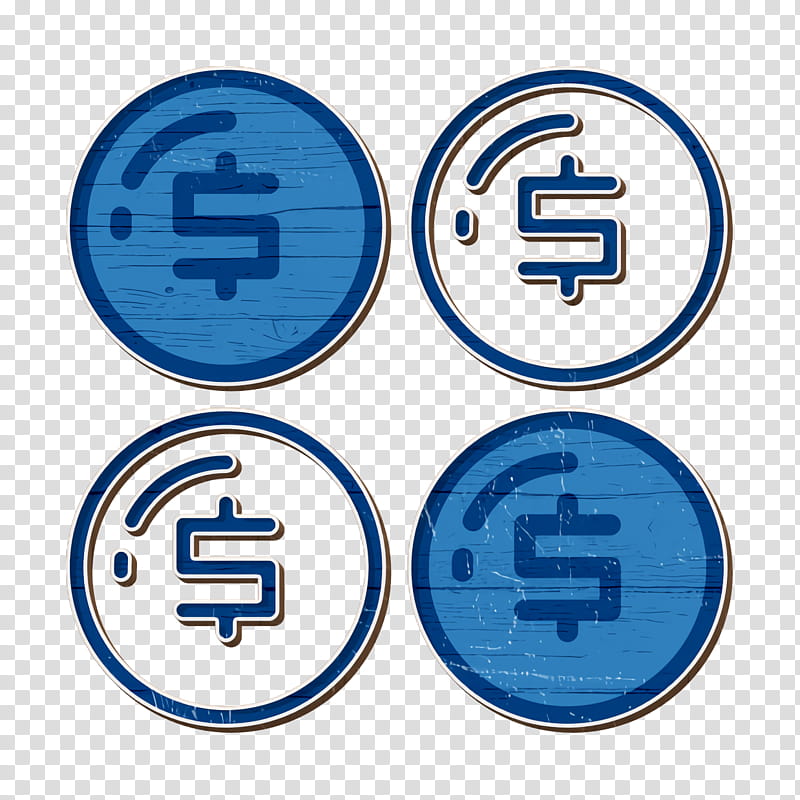 Money Funding icon Dollar icon Cash icon, Blue, Electric Blue, Text, Line, Circle, Symbol, Logo transparent background PNG clipart