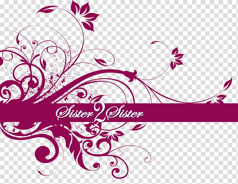 Pink Flower, Sister, Brother, Sibling, Woman, Love, Cartoon, Female transparent background PNG clipart