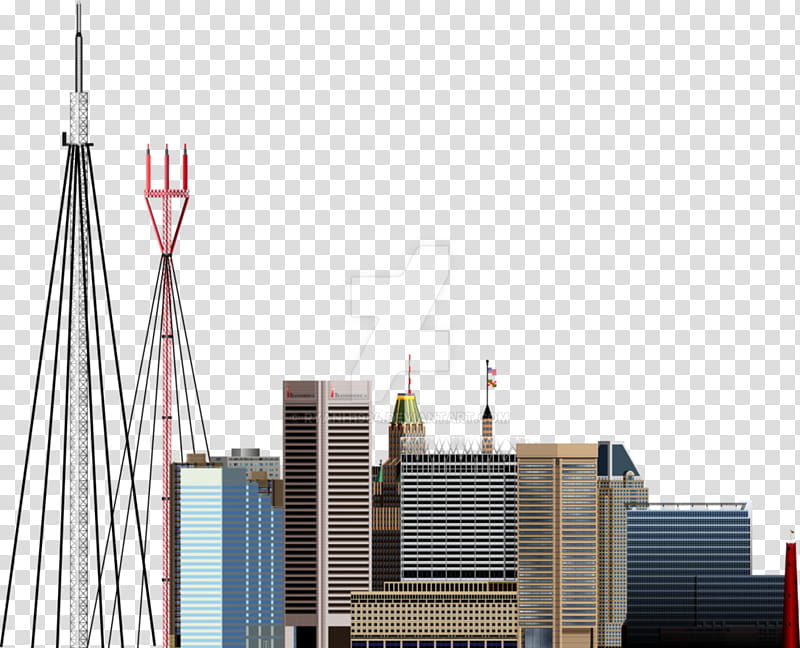 City Skyline Silhouette, Skyscraper, Willis Tower, Building, Architecture, Drawing, Highrise Building, Horizon transparent background PNG clipart