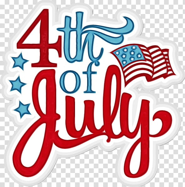 Happy Independence Day Text, 4th Of July, Fourth Of July Parade Picnic, Happy 4th Of July, United States, July 4, Holiday, Fireworks transparent background PNG clipart