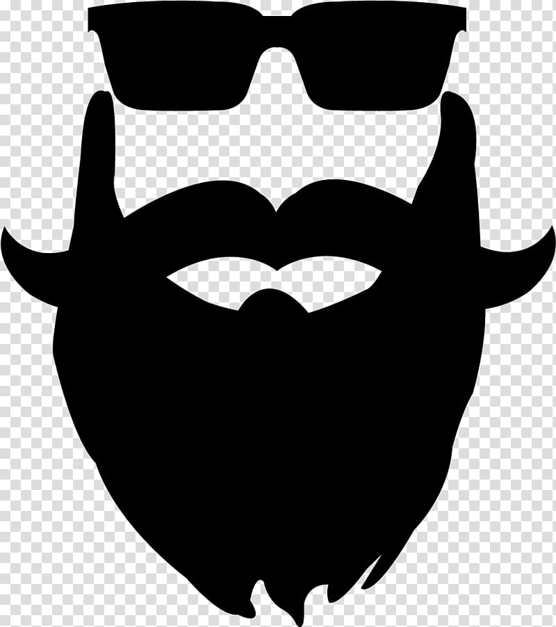 Person Logo, Beard, Silhouette, Hairstyle, Black And White
, Eyewear, Moustache, Facial Hair transparent background PNG clipart