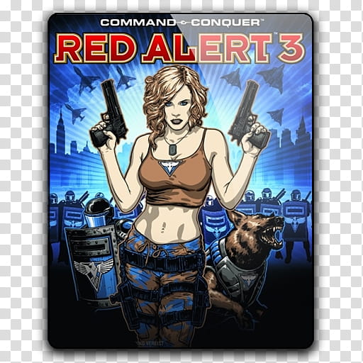 Game Icons , C&C_Red_Alert__v, Red Alert  game transparent background PNG clipart