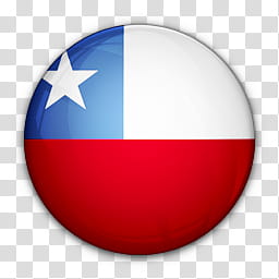 World Flag Icons, flag of Chile transparent background PNG clipart