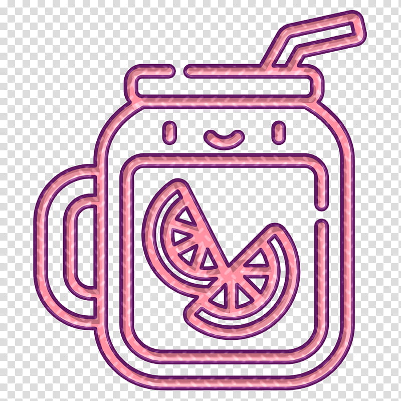 Tropical icon Iced tea icon Summer icon, Line, Symbol transparent background PNG clipart