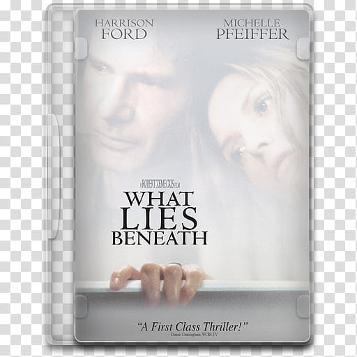 Movie Icon Mega , What Lies Beneath, What Lies Beneath DVD case transparent background PNG clipart