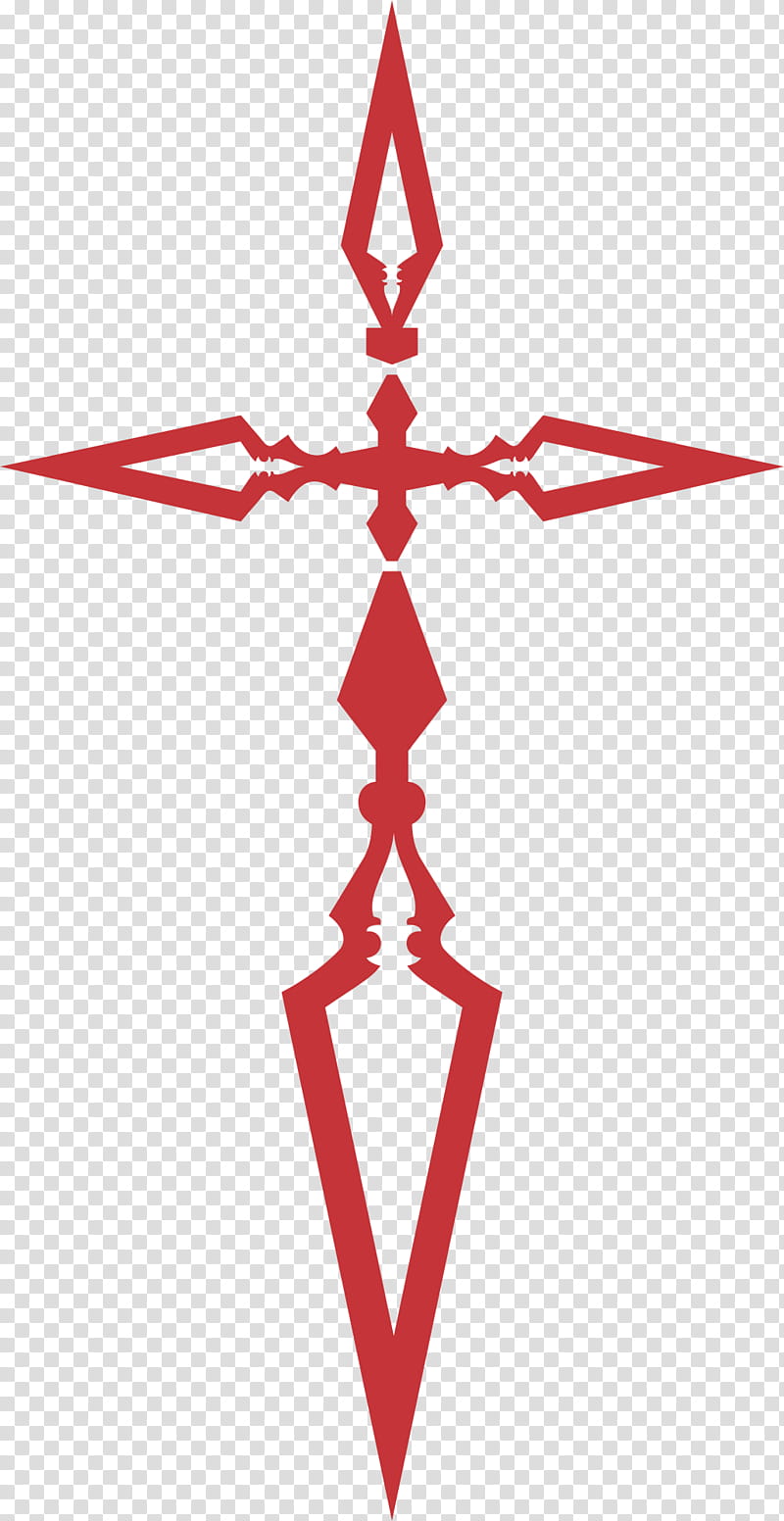 Fate Zero Command Seals , red cross art transparent background PNG clipart