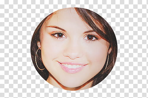 circulo Selena Gomez transparent background PNG clipart