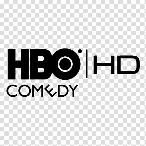 TV Channel icons , hbo_comedy_HD_black, HBO Comedy HD logo transparent background PNG clipart