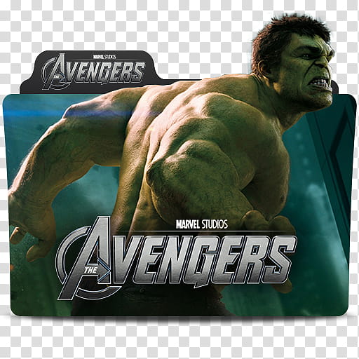 MARVEL Cinematic Universe Folder Icons Phase One, theavengers-hulk, Marvel The Avengers transparent background PNG clipart