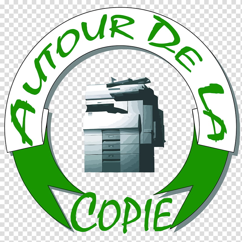 Green Circle, Printing, Logo, copier, Volvic, Reprography, Advertising, Organization transparent background PNG clipart