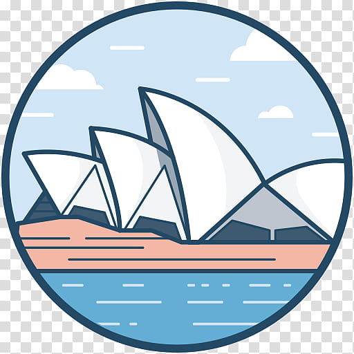 House Logo, Sydney Opera House, Theatre, Rubber Stamping, Aqua, Vehicle, Sailboat transparent background PNG clipart