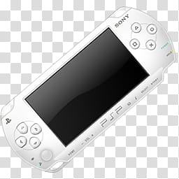 Psp icons, psp white, , white Sony PSP illustration transparent background PNG clipart