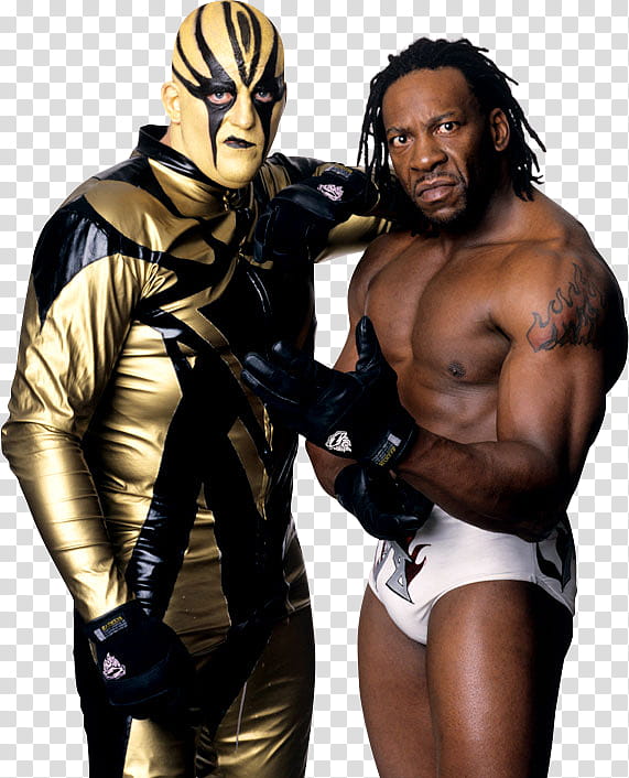Goldust and Booker T transparent background PNG clipart
