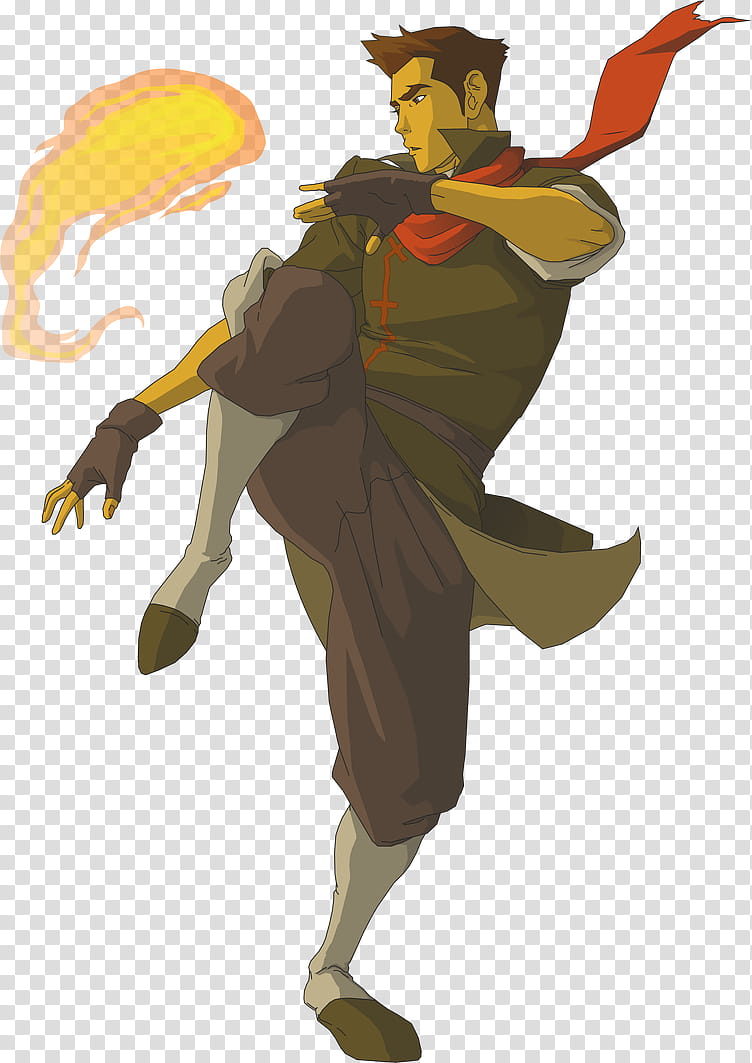 Korra style practice, Mako transparent background PNG clipart