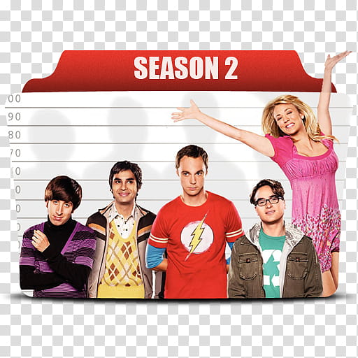 The Big Bang Theory, Big Bang Theory Season  folder transparent background PNG clipart