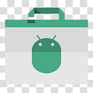 Android Lollipop Icons, Market Unlocker, Android bag logo transparent background PNG clipart