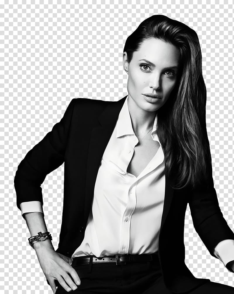 Angelina Jolie Elle Magazine transparent background PNG clipart