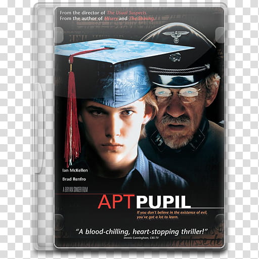 Movie Icon Mega , Apt Pupil, Apt Pupil DVD case transparent background PNG clipart