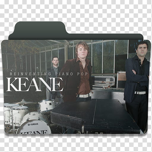Music Folder , Keane band file folder icon transparent background PNG clipart