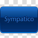 Verglas Icon Set  Oxygen, Sympatico, blue Sympatico icon transparent background PNG clipart