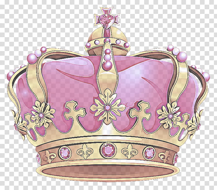 Crown, Pink, Headpiece, Tiara, Fashion Accessory, Hair Accessory, Headgear, Jewellery transparent background PNG clipart