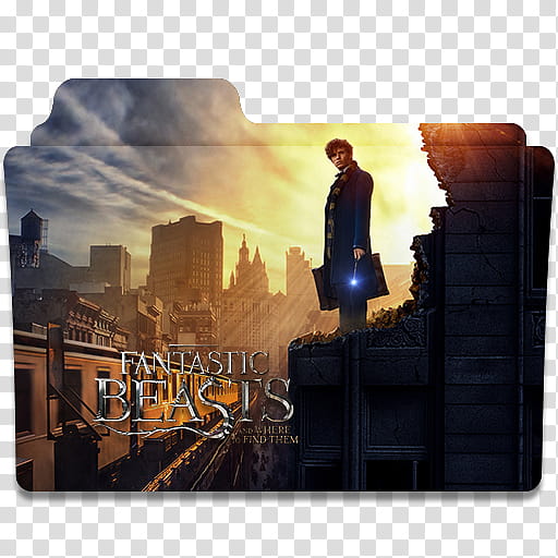 Fantastic Beasts and Where to Find Them FolderIcon, Fantastic Beasts and Where to Find Them () transparent background PNG clipart